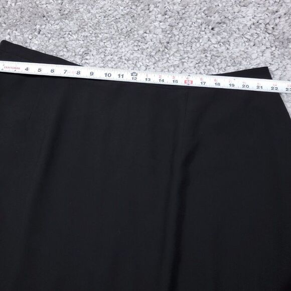 READ Cynthia Howie for Maggy Boutique Woman Black Crepe Skirt Plus Size 24W - Picture 6 of 7